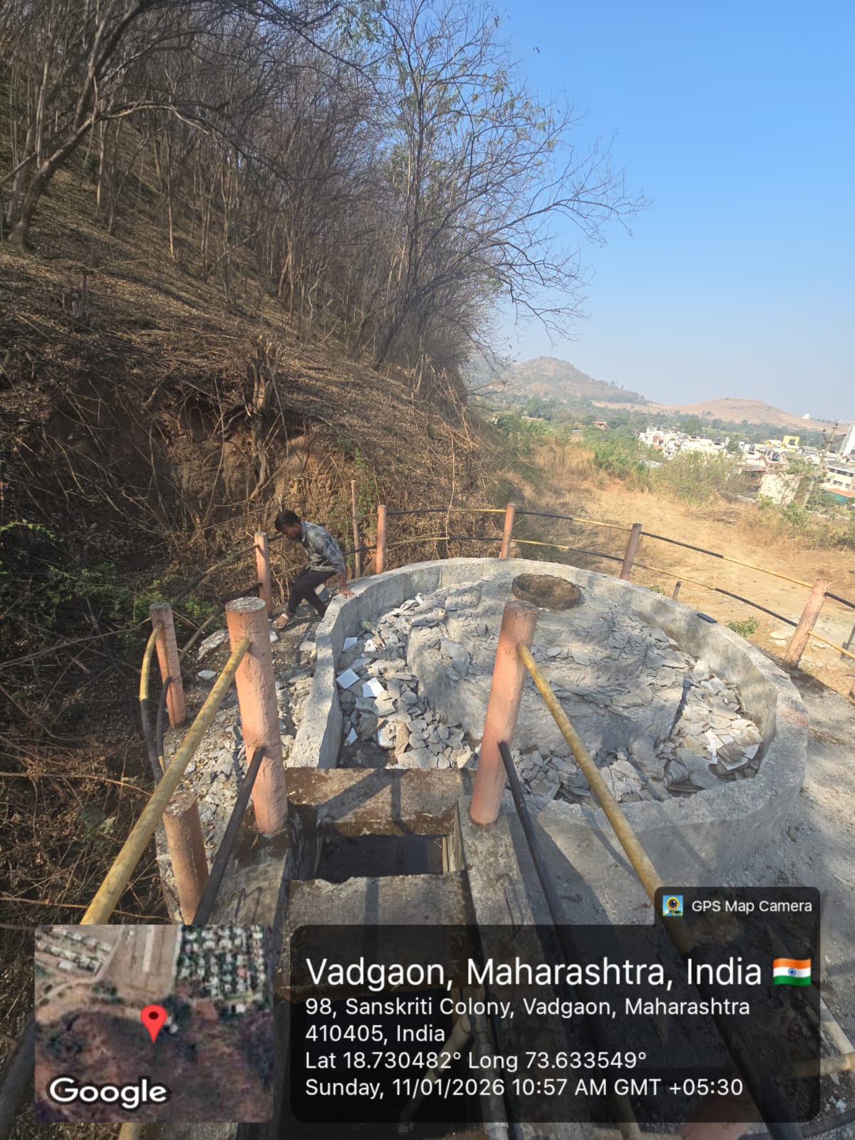 11 JAN SW-9 WTP SANSKRITI- TILES BREAKING AND PLASTER BREAKING-1